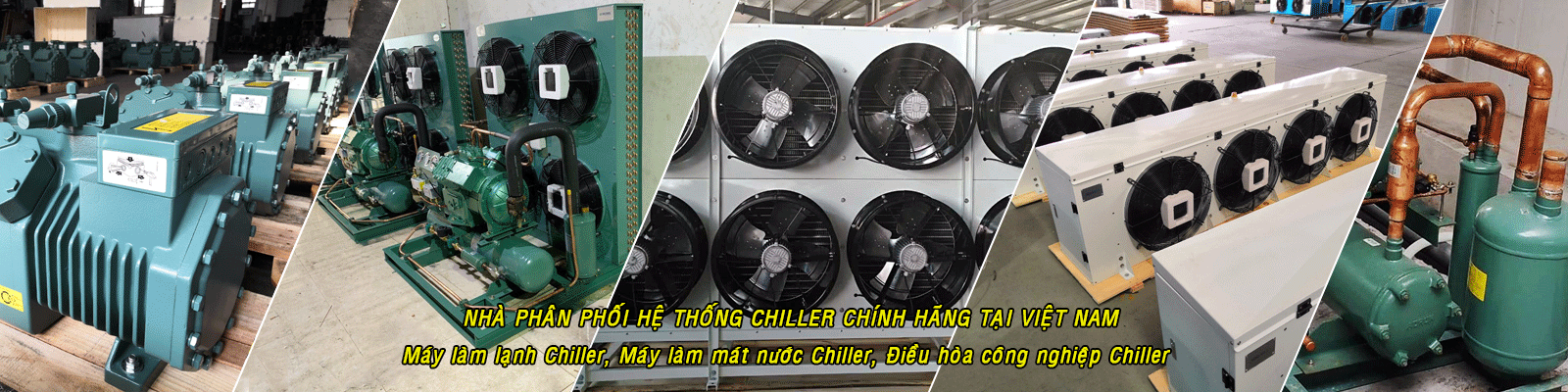 Chiller Việt Nam - Nhà sản xuất, phân phối, thi công và lắp đặt máy lạnh Chiller chính hãng tại Việt Nam.Chúng Tôi Chuyên Sản Xuất Máy Làm Lạnh Nước Công Nghiệp, Cung cấp máy làm lạnh tuần hoàn, Điều hòa công nghiệp.✅Máy mới 100% ✅Lắp đặt nhanh chóng ✅Vận hành dễ dàng ✅Miễn phí vận chuyển.
