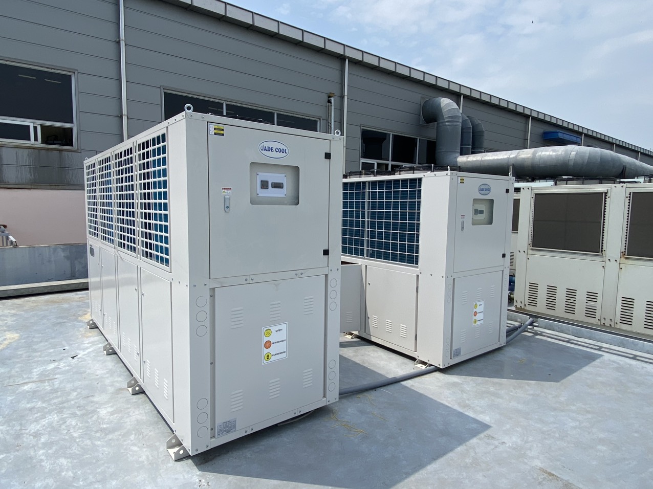 Dự Án Máy Làm Lạnh Nước Cho Ngành Sản Xuất Nhựa JADE COOL- JC.40FBX1(40HP)