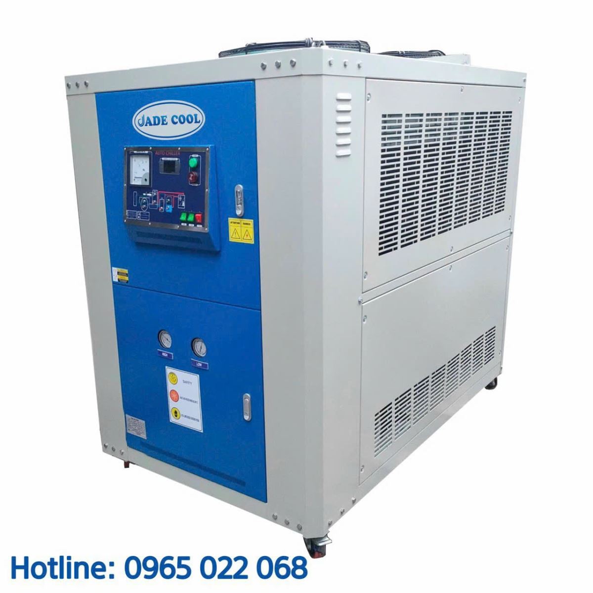 Dự Án Máy Làm Lạnh Nước Cho Ngành Sản Xuất Nhựa JADE COOL- JC.10FWX1(10HP)